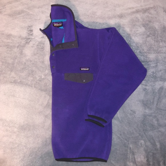 Purple Mens Patagonia Synchilla Size M 
